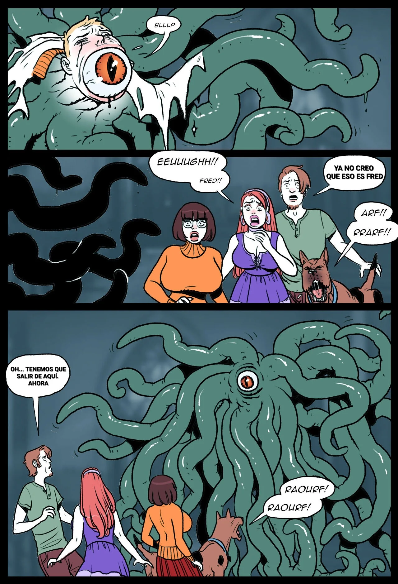 Daphne y Velma vs Tentacles