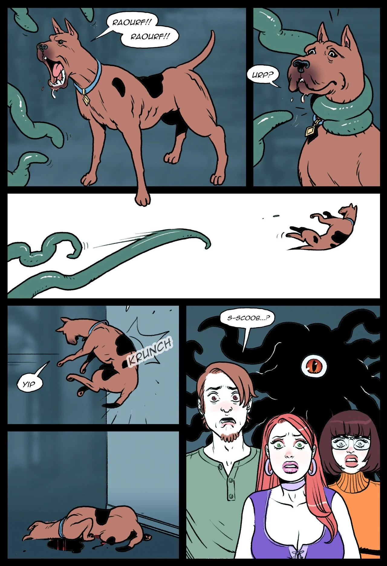 Daphne y Velma vs Tentacles