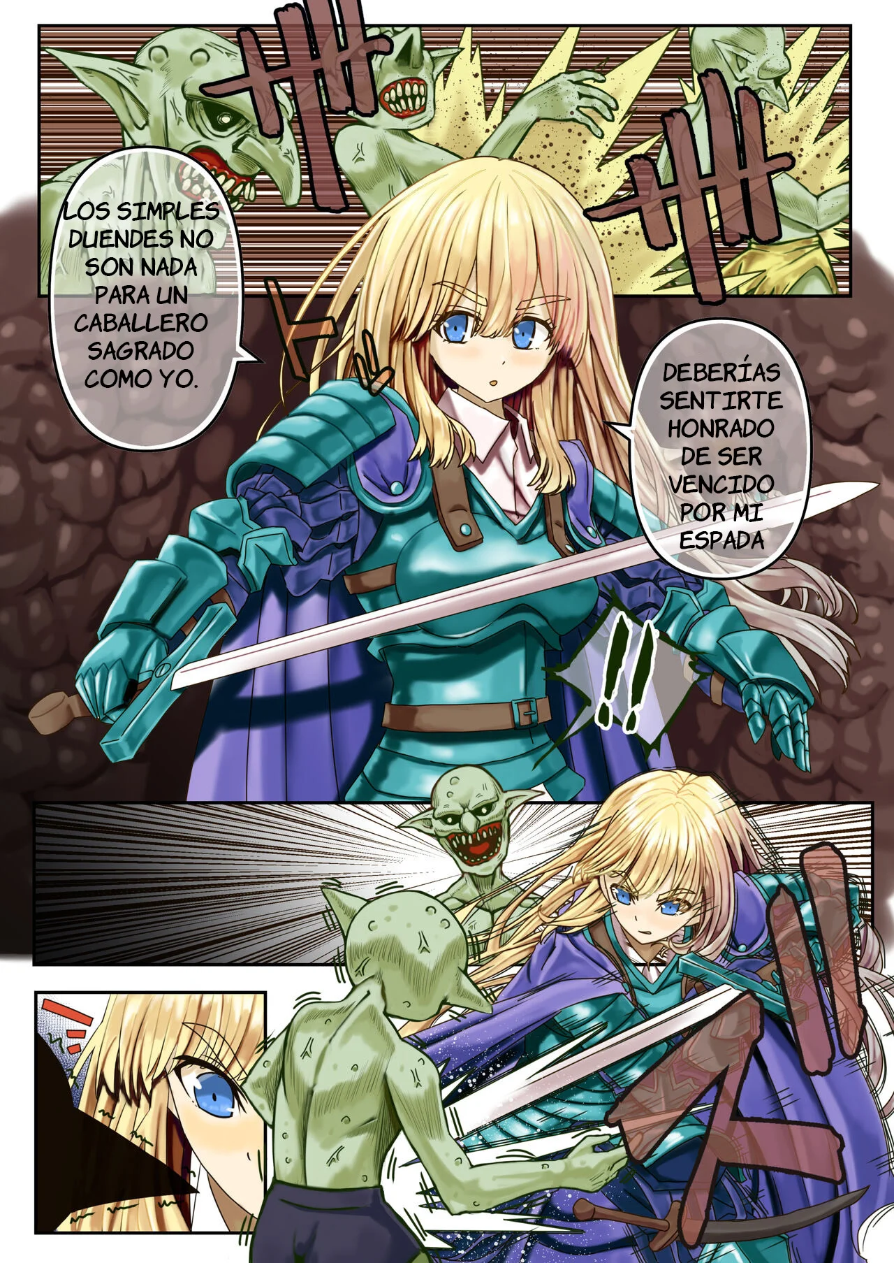 Goblin Hyoui _ Nottorareta Onna Kishi - Goblin Possession _ Hijacked Female Knight(Hikikomorisuto)