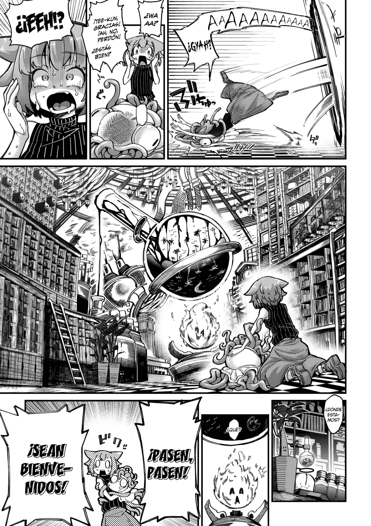 La guerrera y el Tentaculo CAP04 (Senshi-chan to Shokushu-kun)