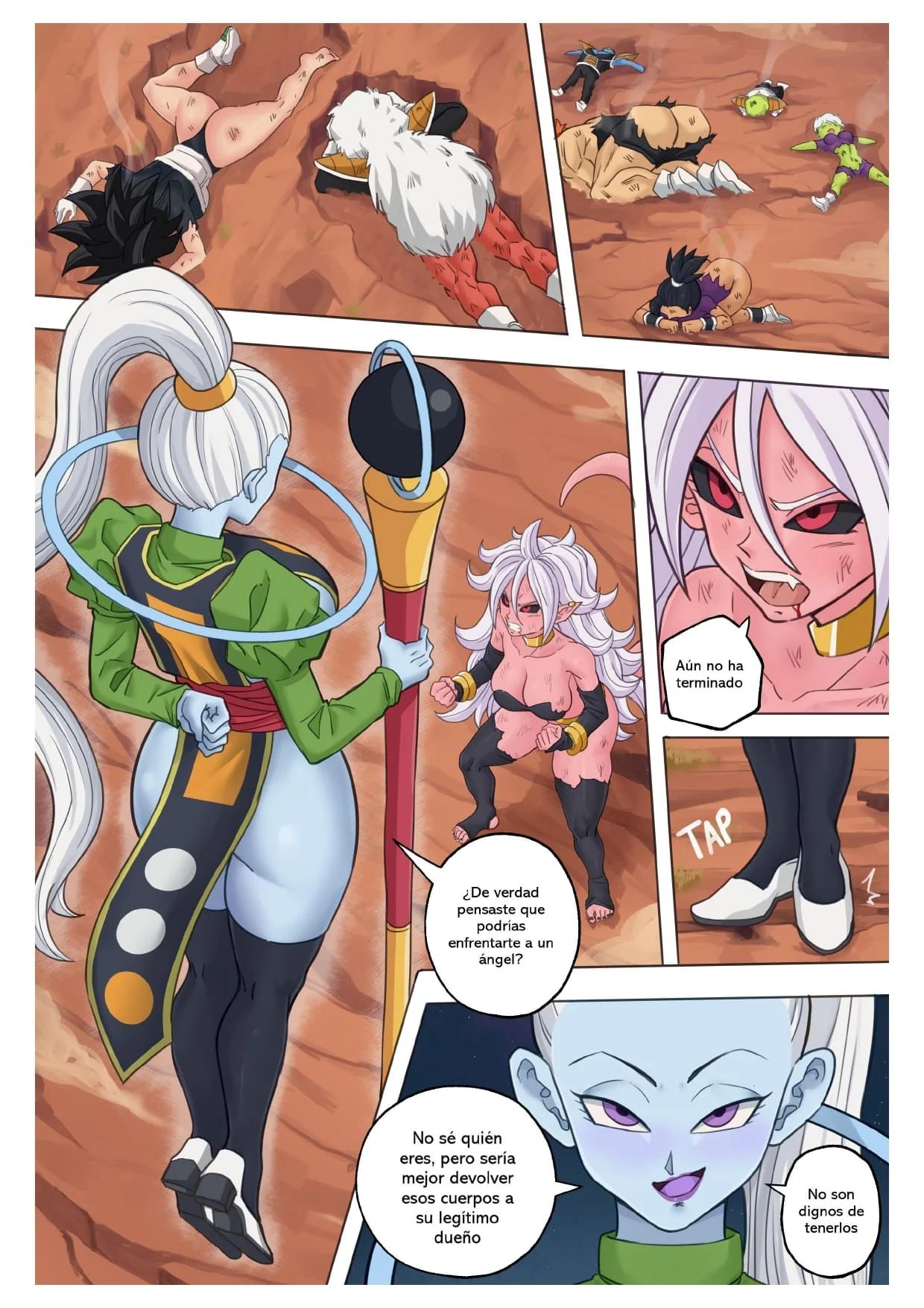 Dragon ball body change pt 8(Axlexcima)