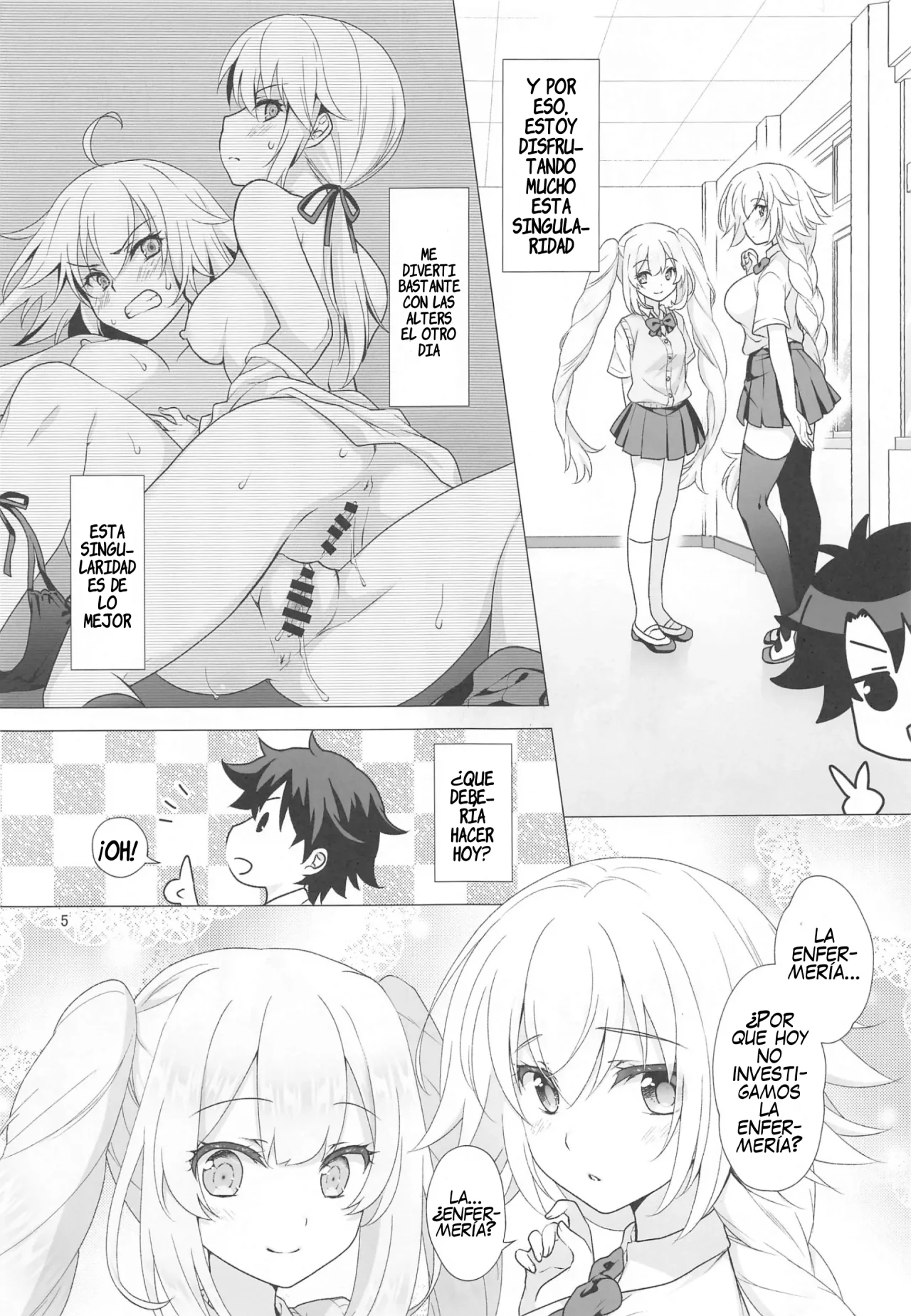 CHALDEA GIRLS COLLECTION Jeanne & Marie Motto Seifuku H Shimakuru Hon