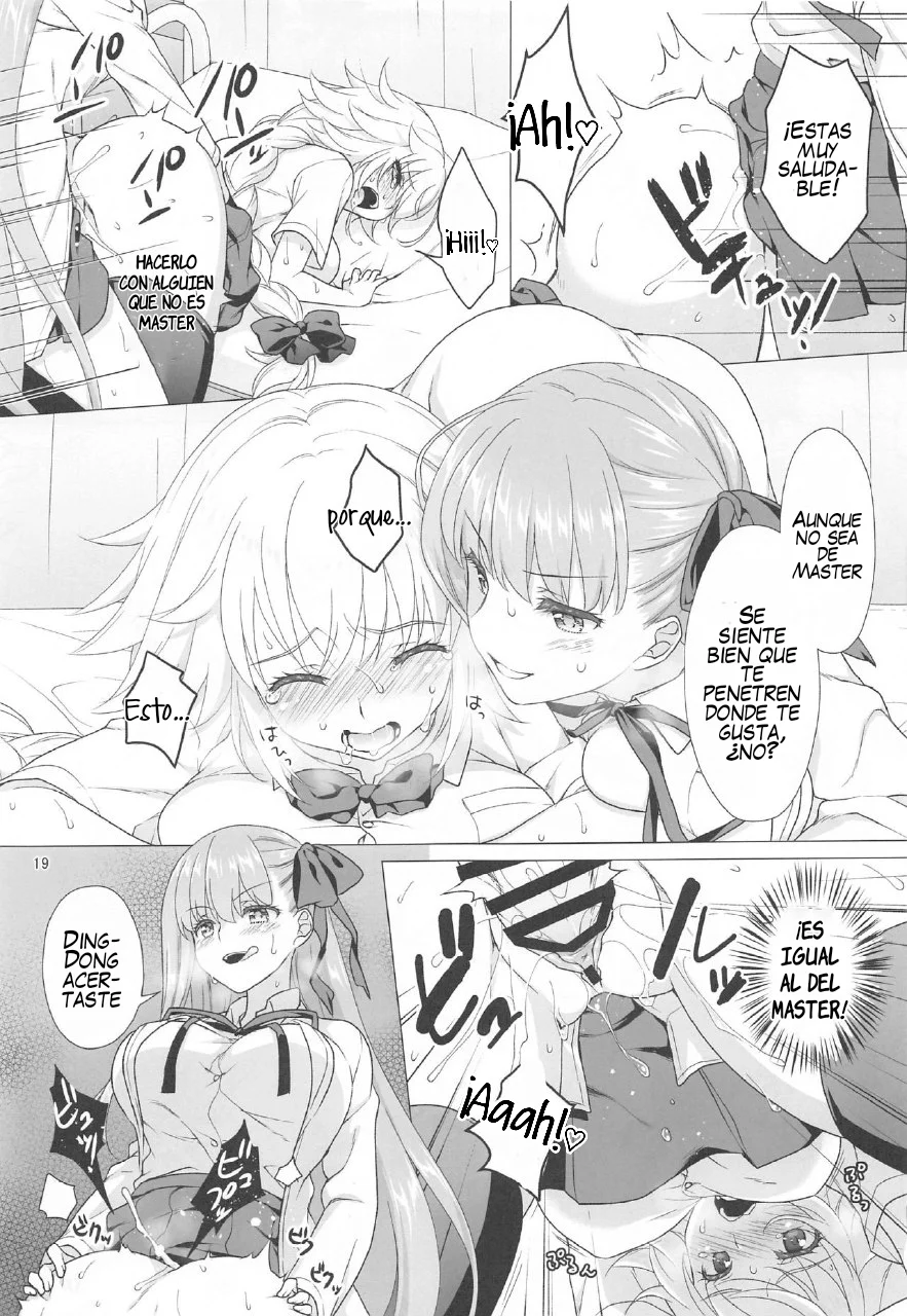 CHALDEA GIRLS COLLECTION Jeanne & Marie Motto Seifuku H Shimakuru Hon