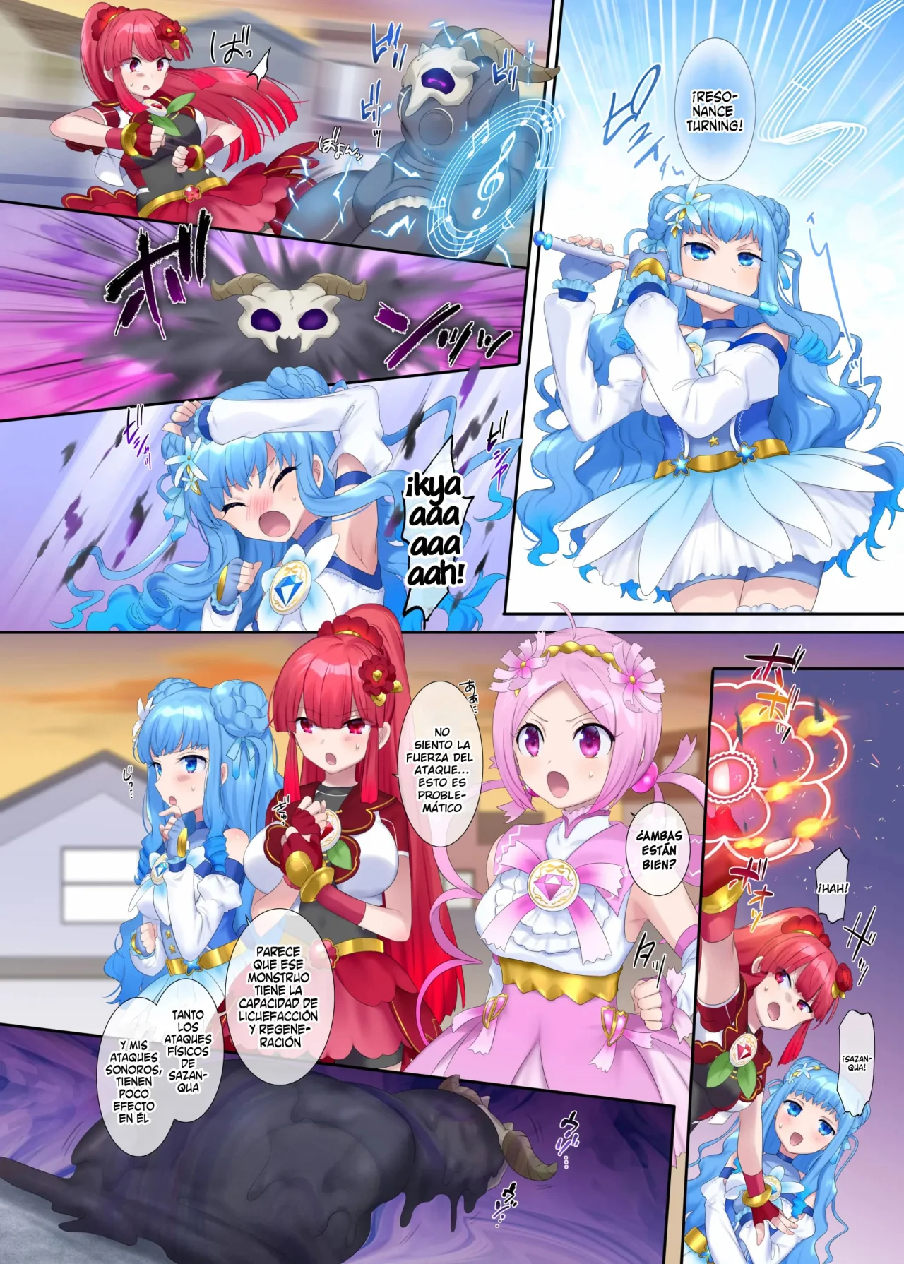 Dream Saint Princess Ex Phantom Temporada 1 - La chica magica lapislazuli cuyo cuerpo es corrompido