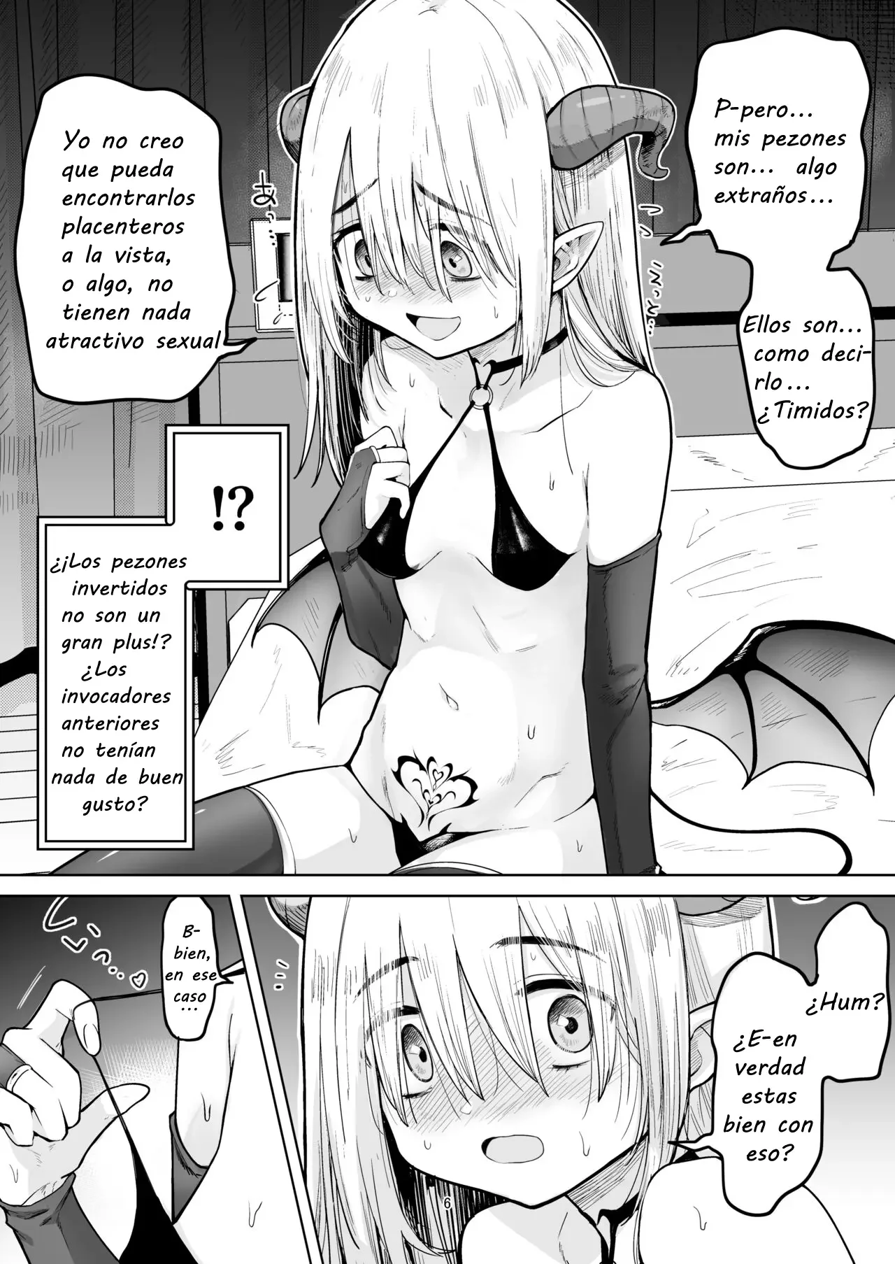 Negative Chippai Succubus ga Kita _ Una pequeña sucubo de pezones invertidos a llegado