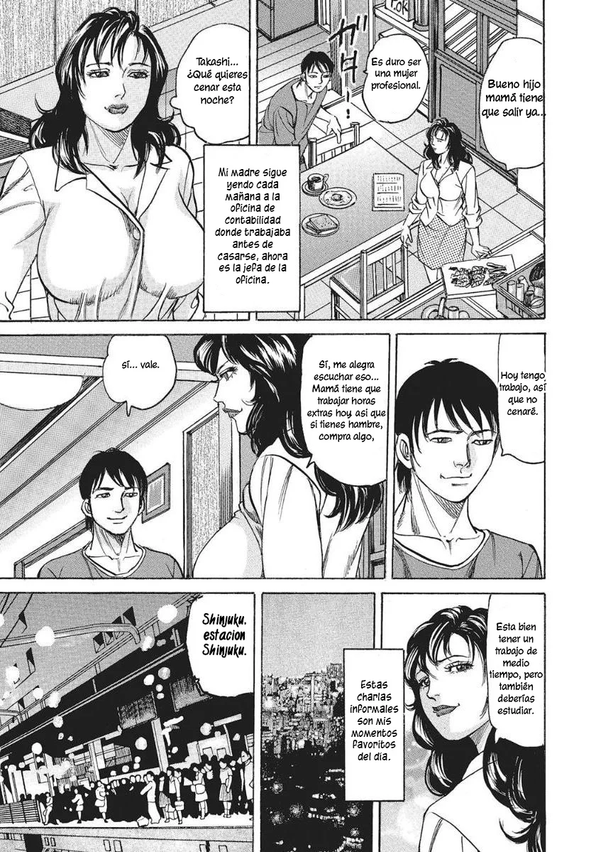 El Tren del acoso y Hermosa Madre Madura [Mizushima Sei] Chikan Densha to Bijukubo