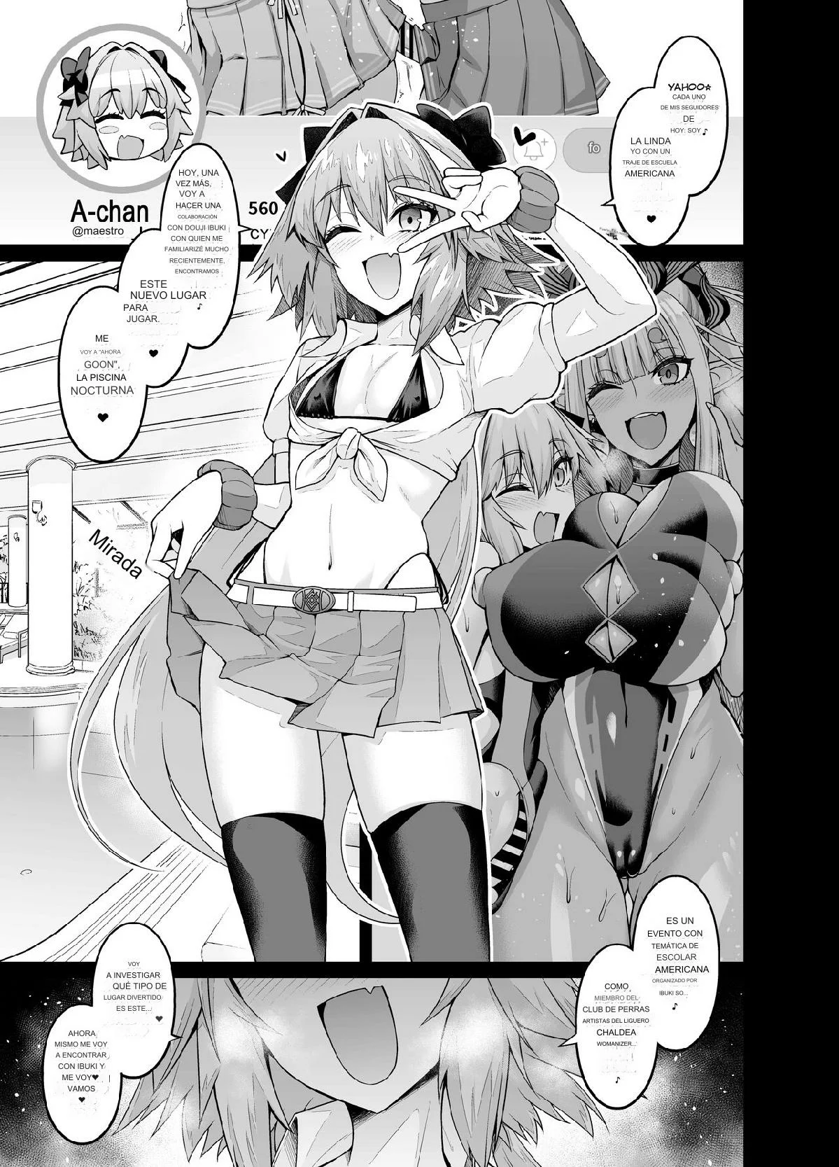 Las perras de Chaldea ANKOMAN