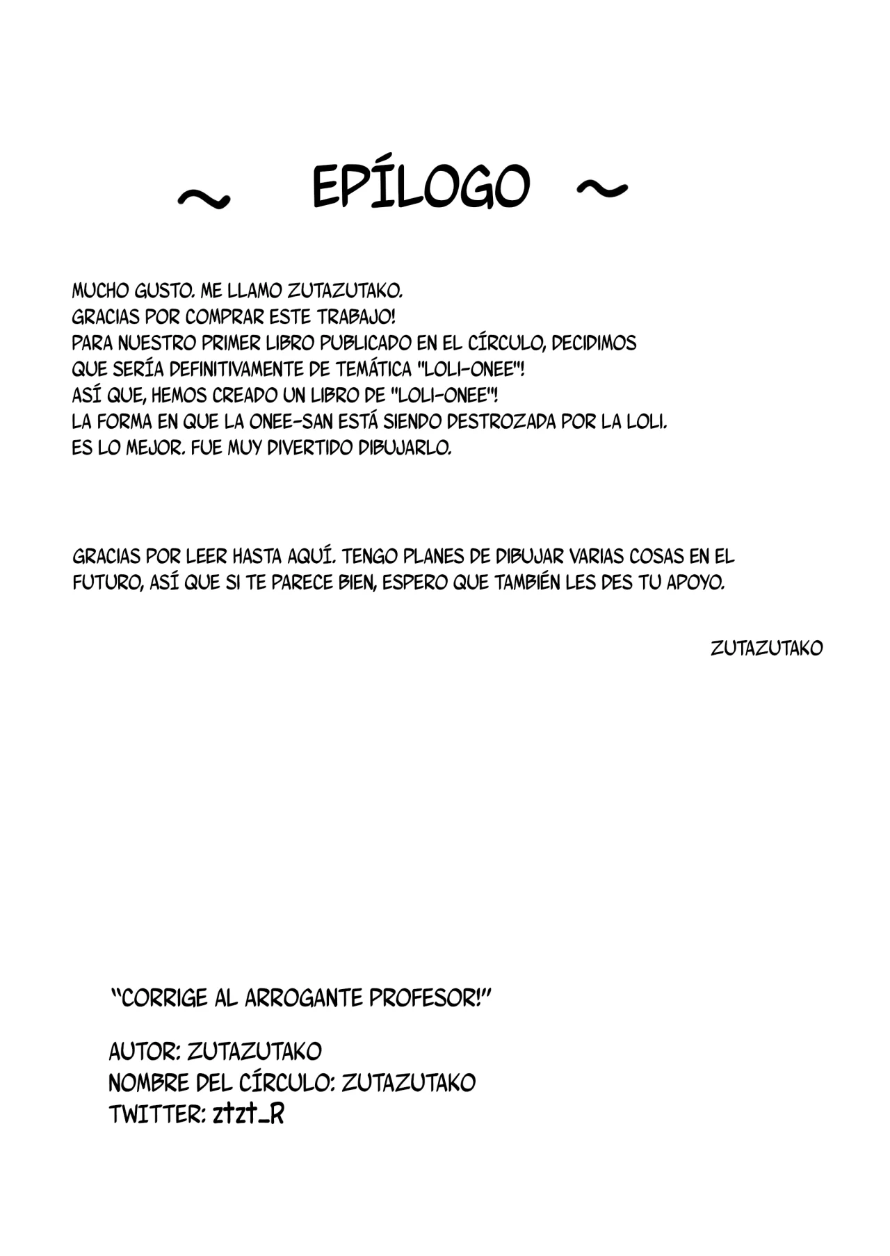 Namaikina Sensei O Korashimero! - Corrige al arrogante profesor!