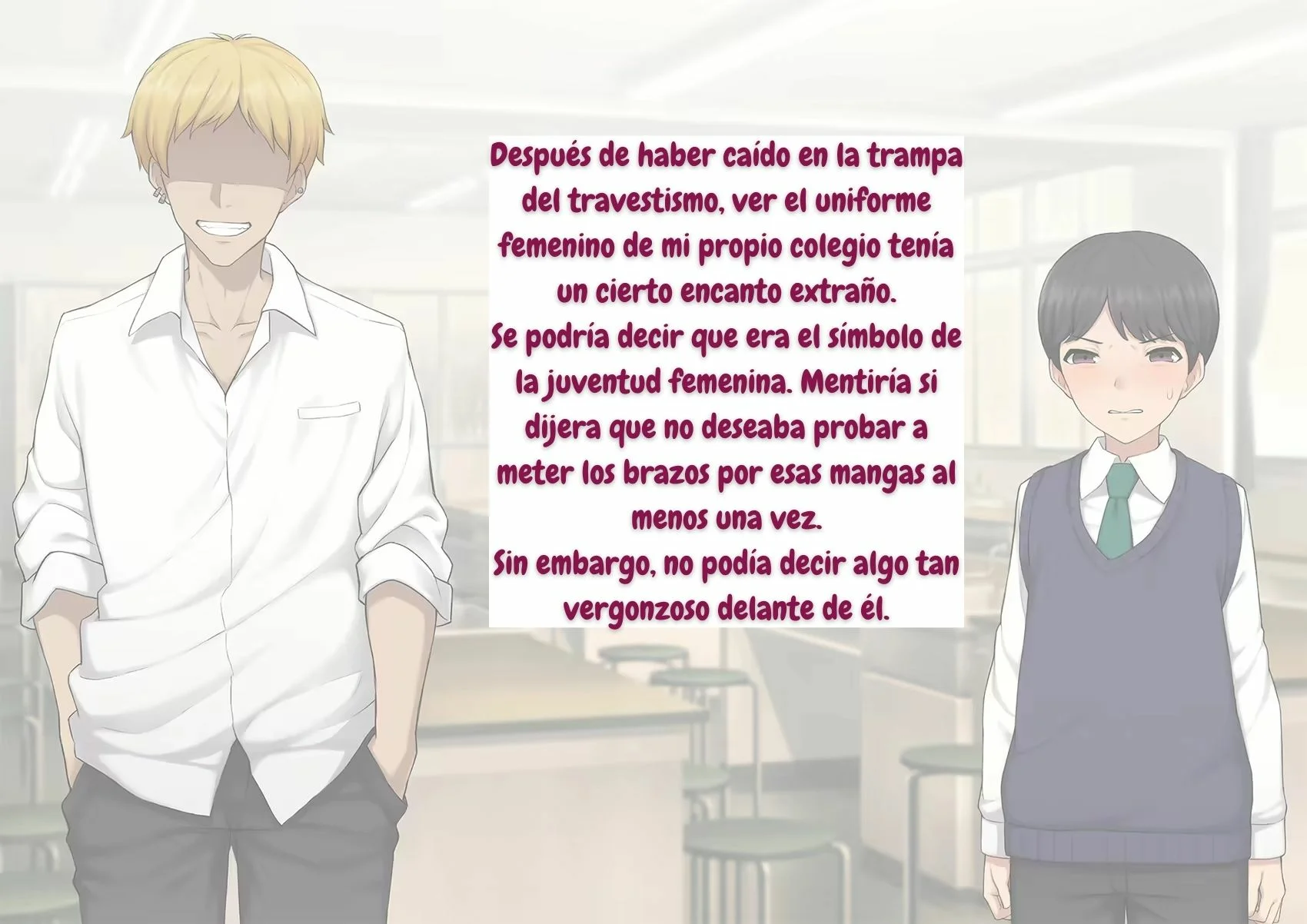 Como me converti en su novia Un chico genial reducido a un adicto al travestismo Primera parte