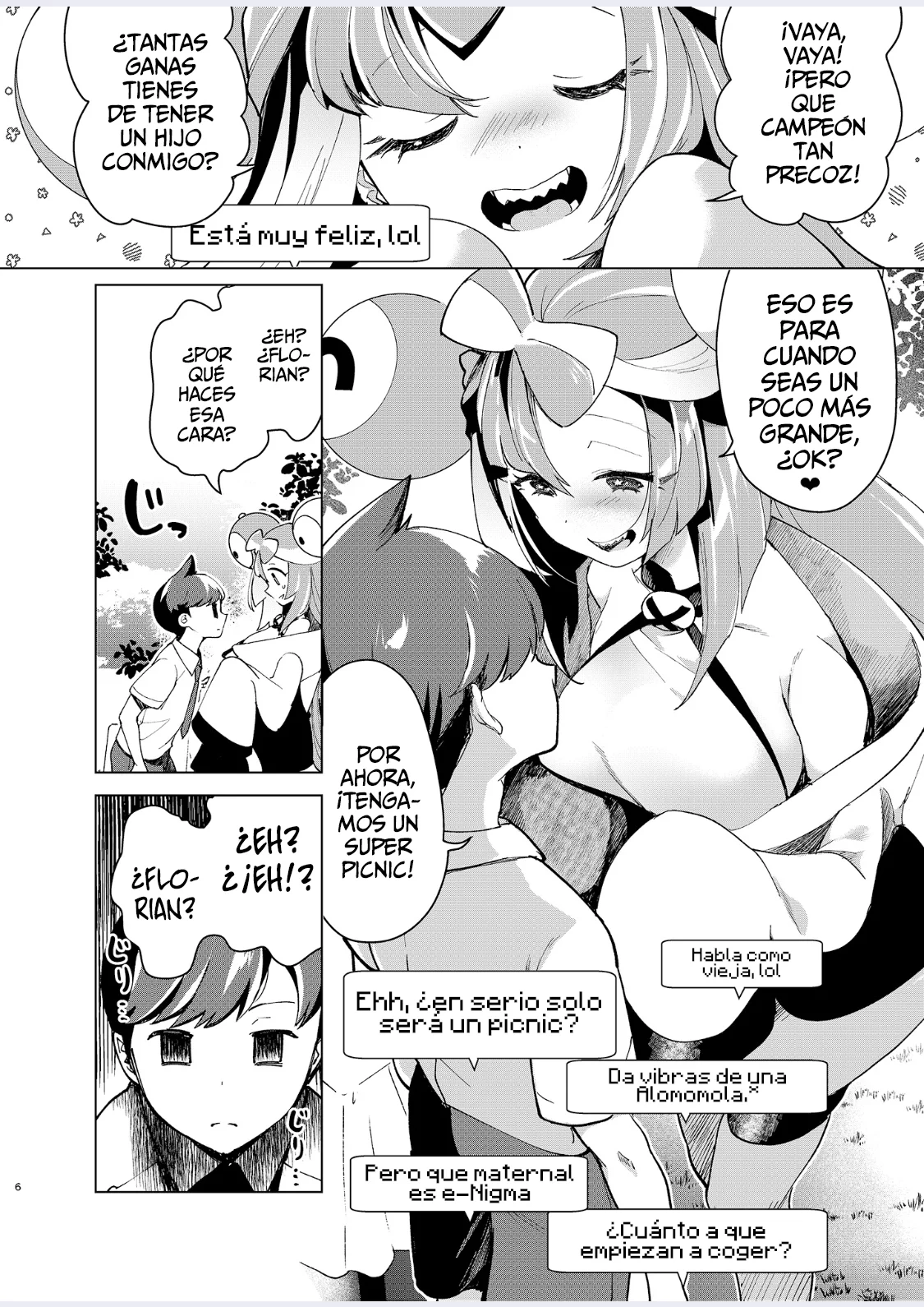 El sexo para tener bebes de e-Nigma (Nanjamo o HaramaSex) [chorimokki] (Pokemon)