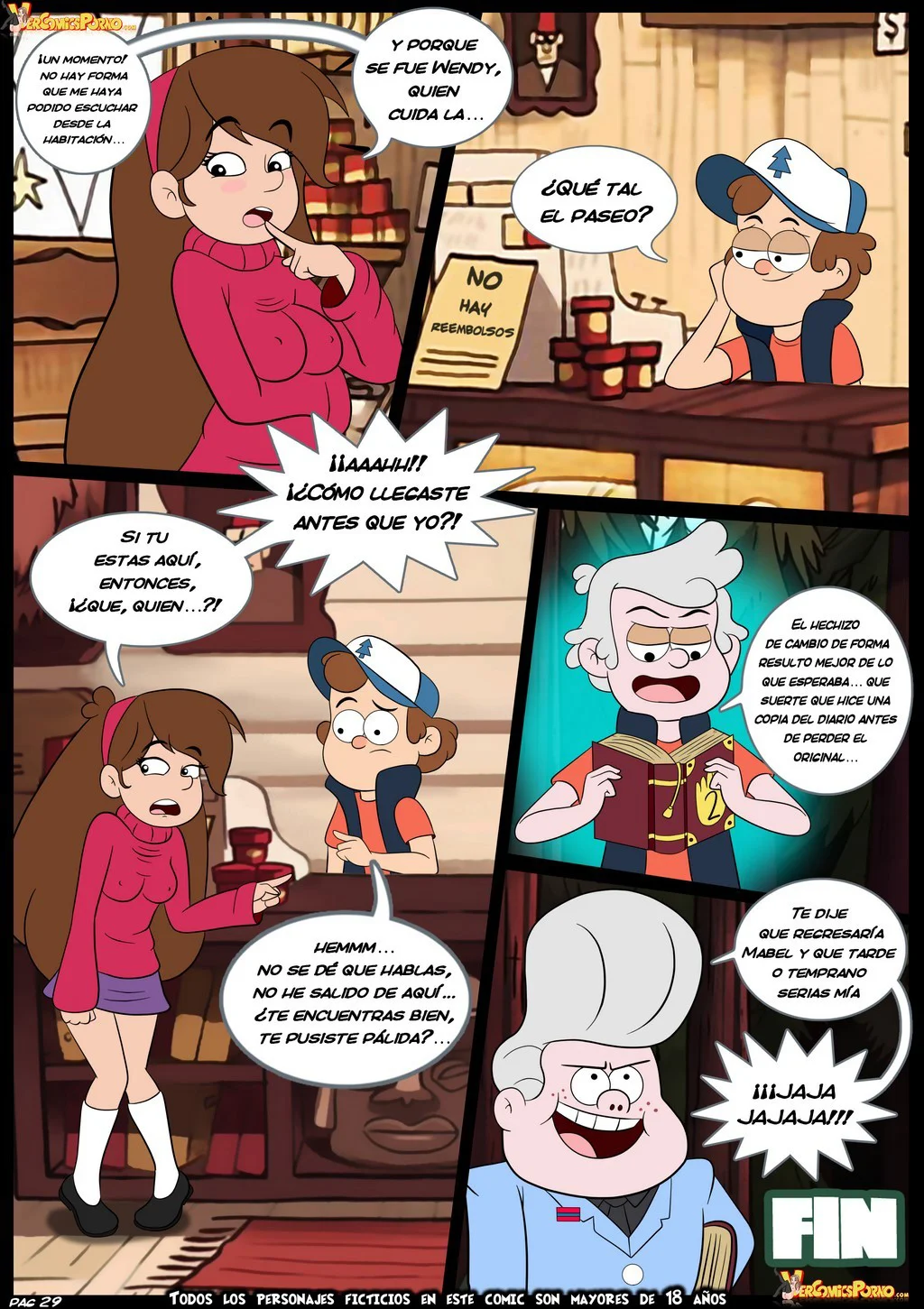 GRAVITY FALLS - NADA ES LO QUE PARECE