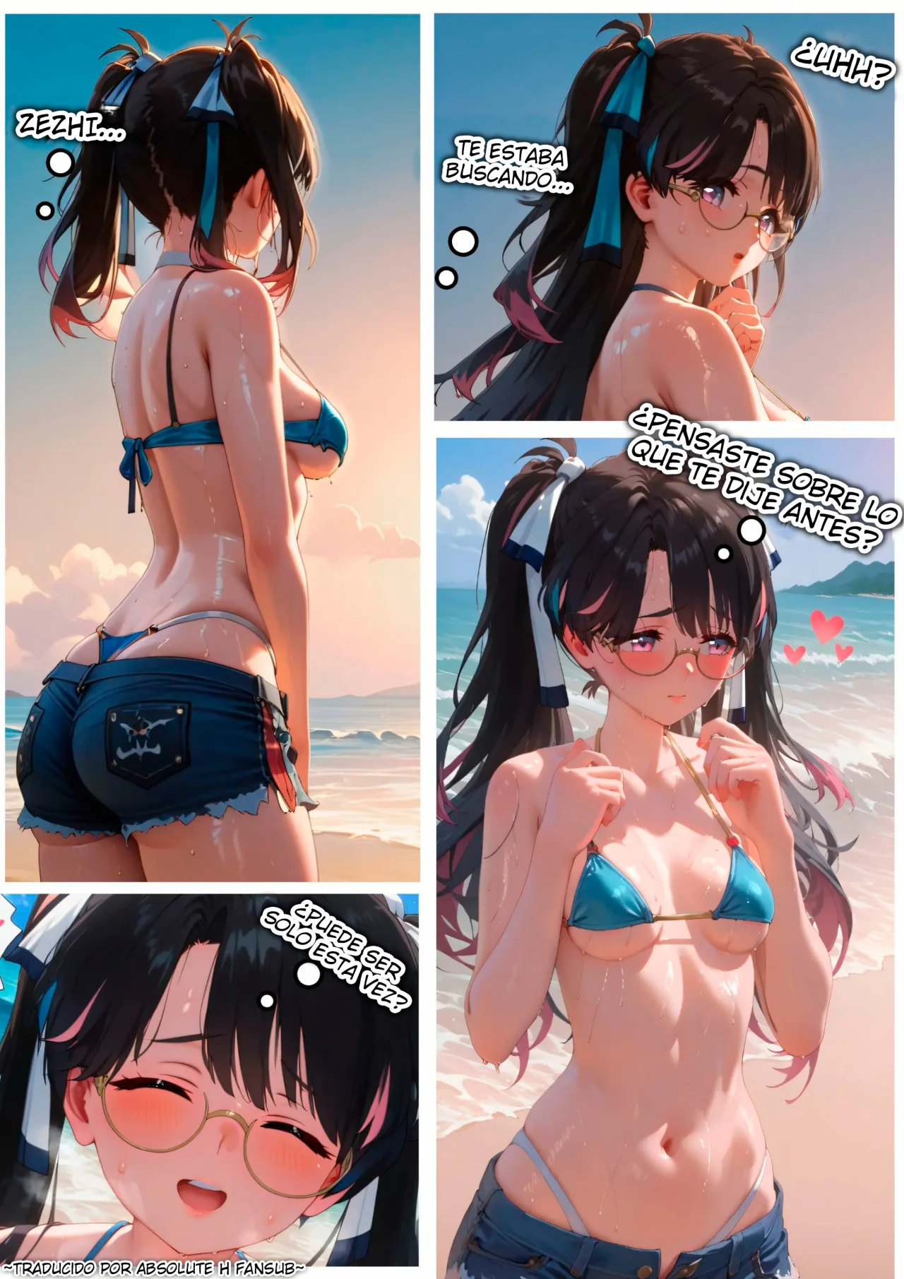 Dia de playa con Zezhi