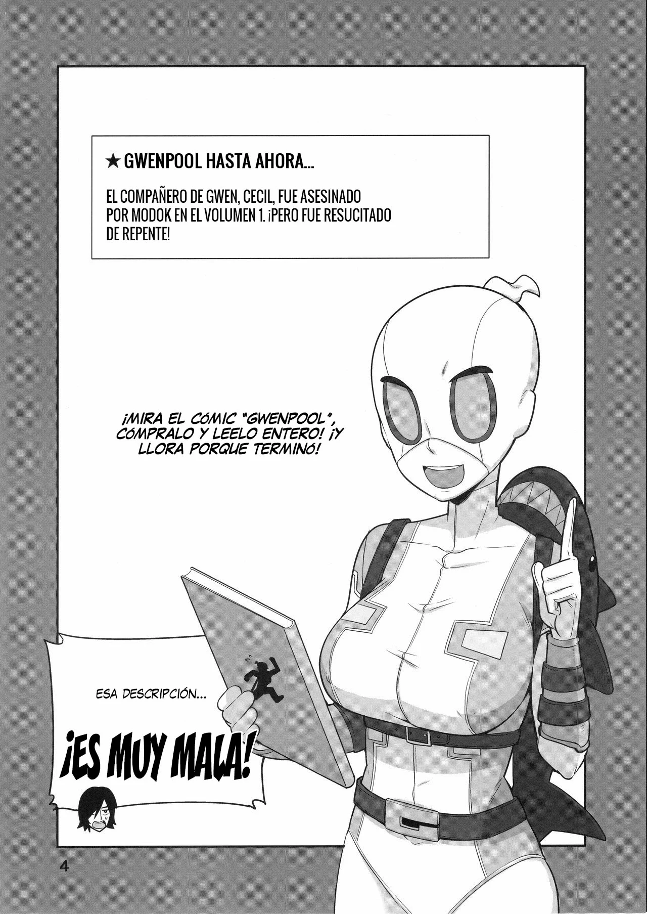 Gwenpool (Poniendose Cariñosa)