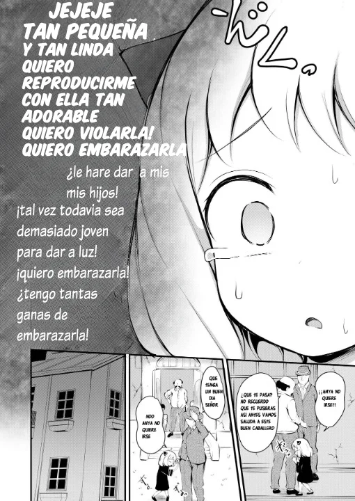 Pobre pequeña anya-chan