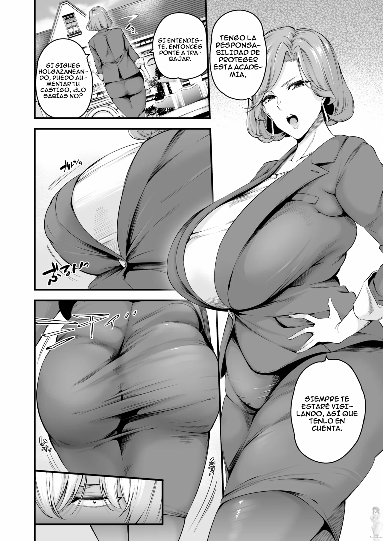 La Directora de la Academia Shiramine es una Zorra Parte 1