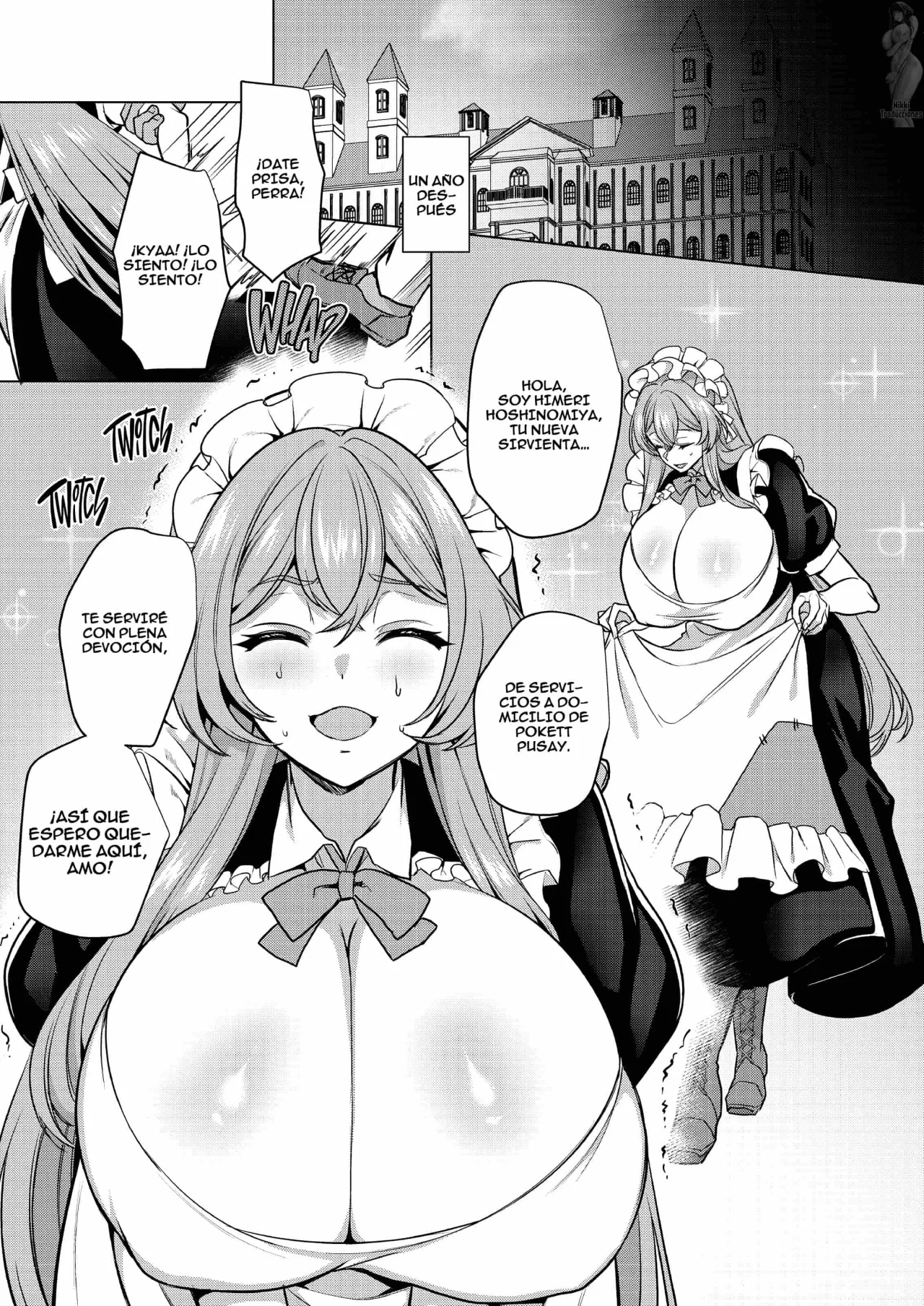 La abusadora Hoshinomiya san ahora es una Sirvienta Maid for Sex