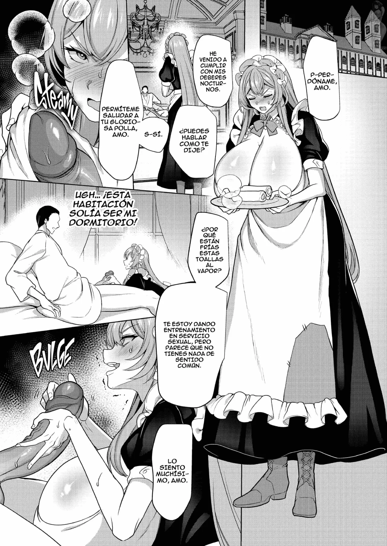 La abusadora Hoshinomiya san ahora es una Sirvienta Maid for Sex