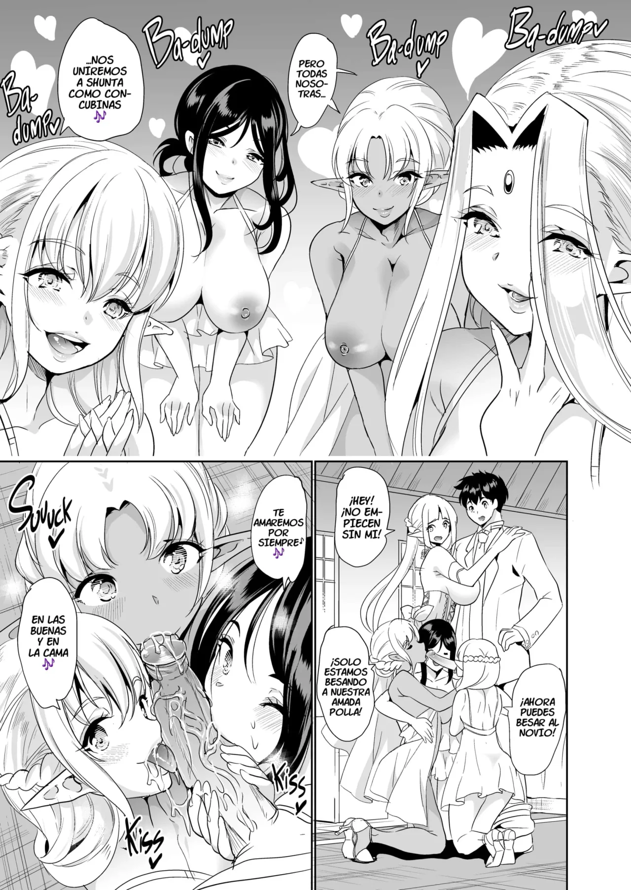 Sukebe Elf Shimai Konkatsu ni Kuru _ Slutty Elf Sisters Seeking a Husband