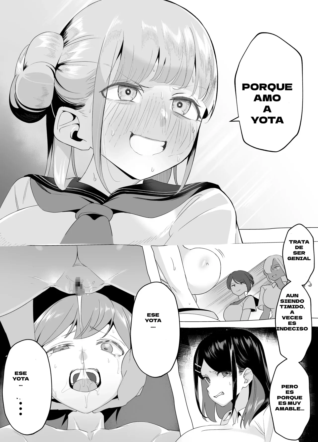 NTR inverso con la INTROVERTIDA de pechos grandes !! El contraataque de Hina