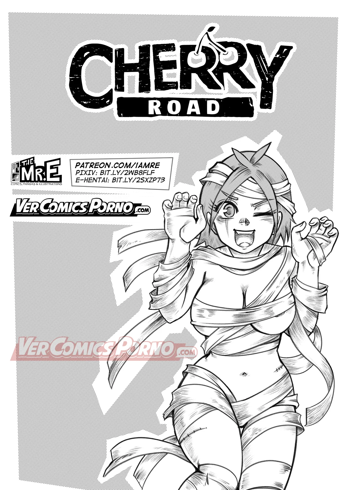 Cherry Road 1 (Full Color)