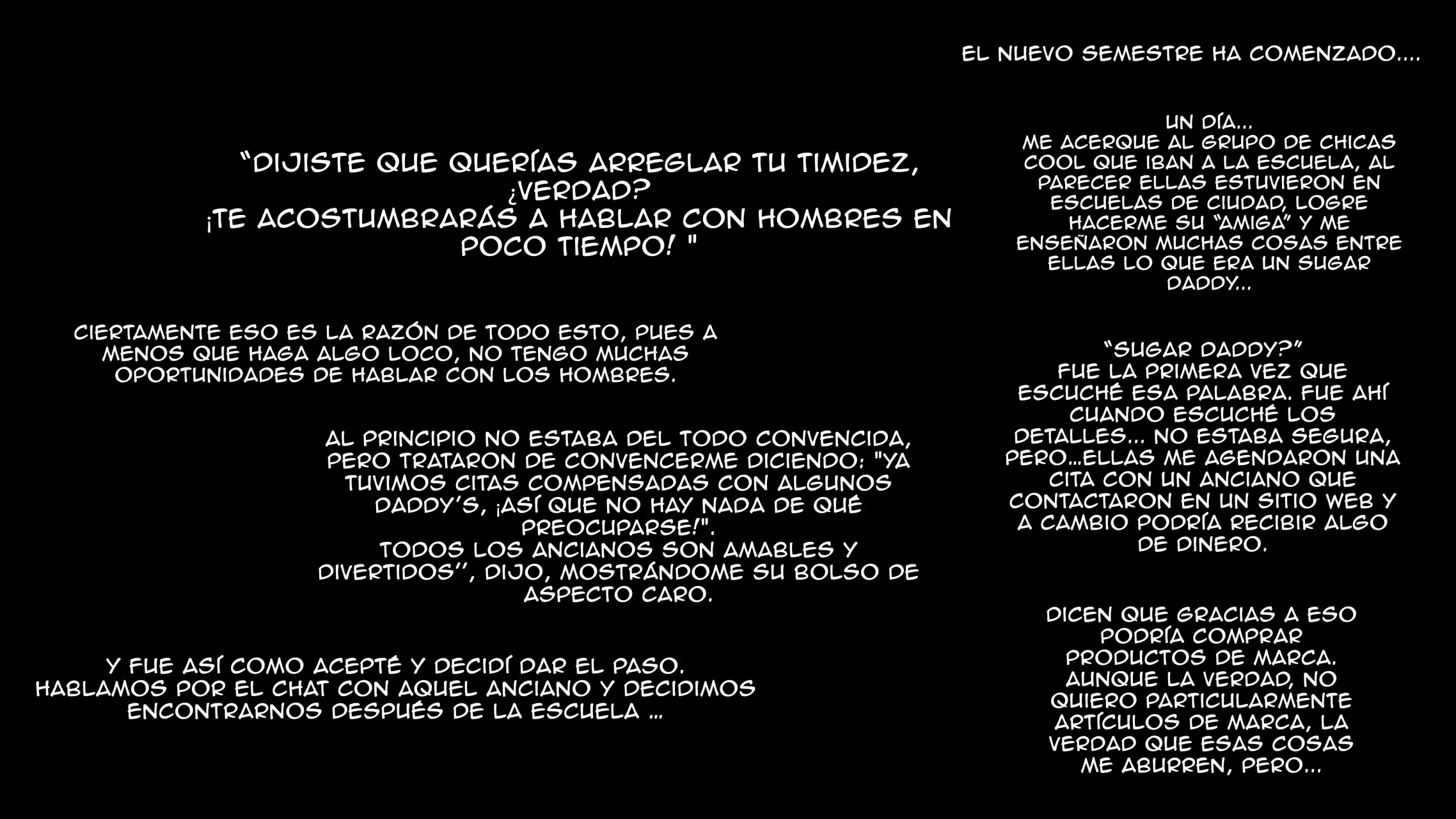 El motivo por el que una ingenua colegiala acabo protagonizando una orgia de embarazos