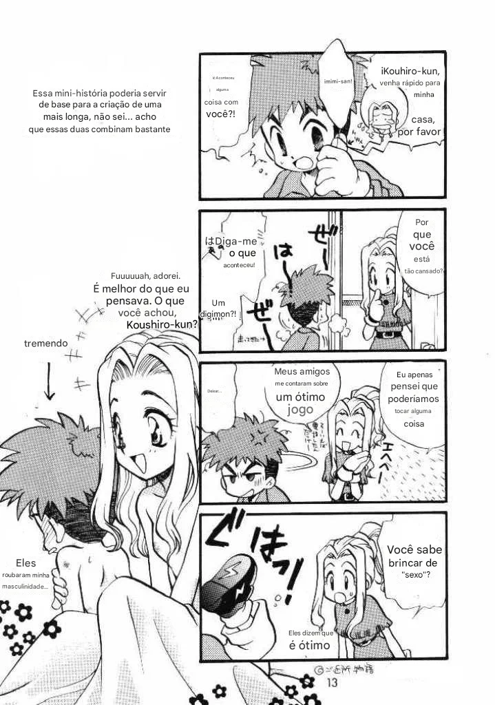 O CASO DA FAMILIA KAMIYA (Digimon)