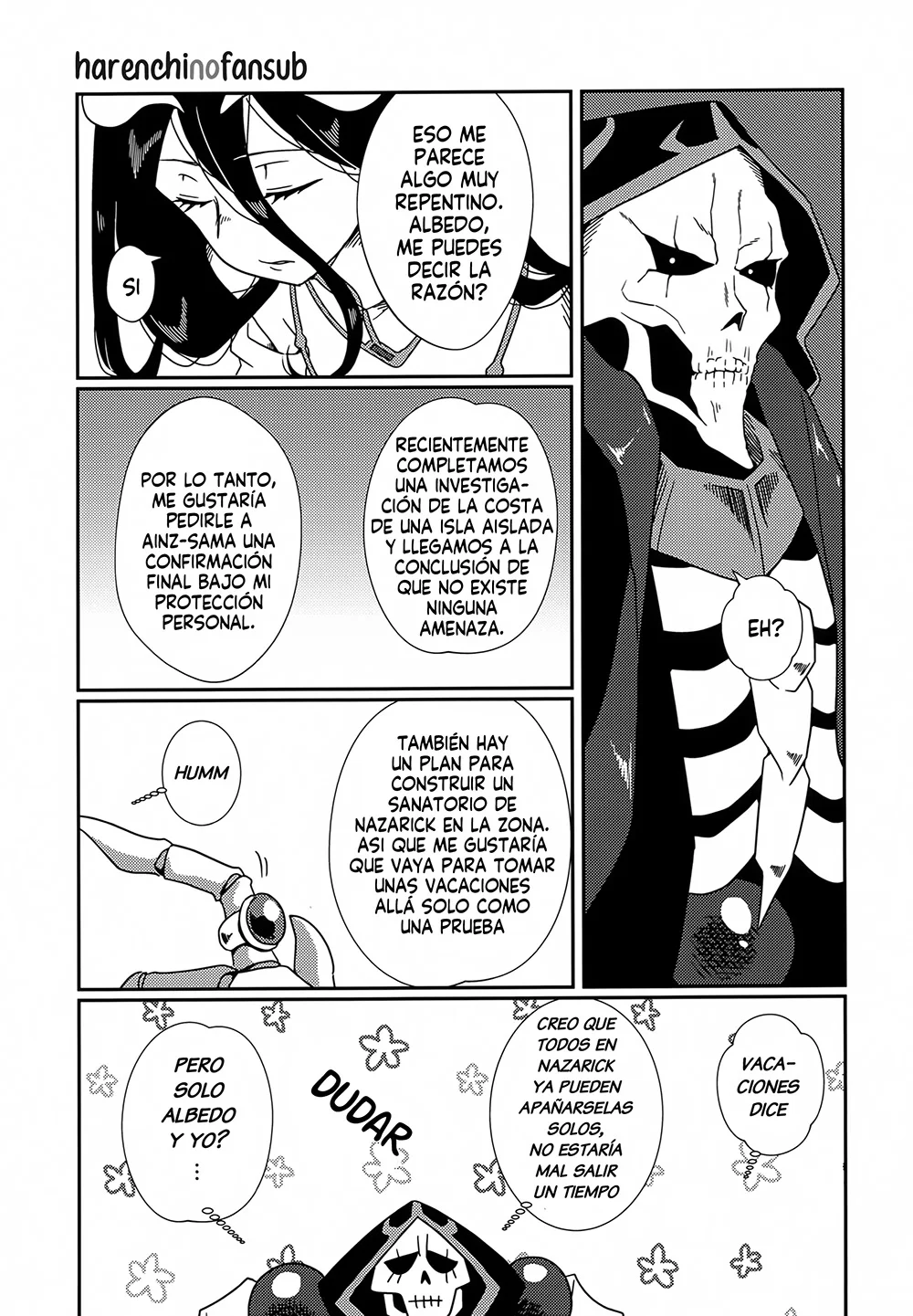 Albedo san y el mar! (OVERLORD)