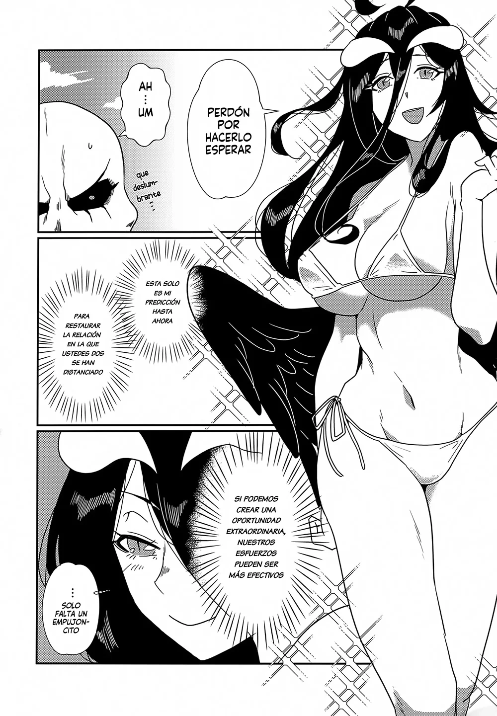 Albedo san y el mar! (OVERLORD)