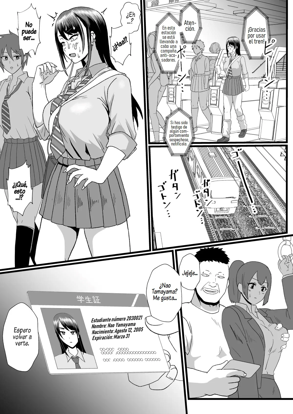 Tsuugaku Densha ni Arawareta Ninshiki Kaihen Oji-san