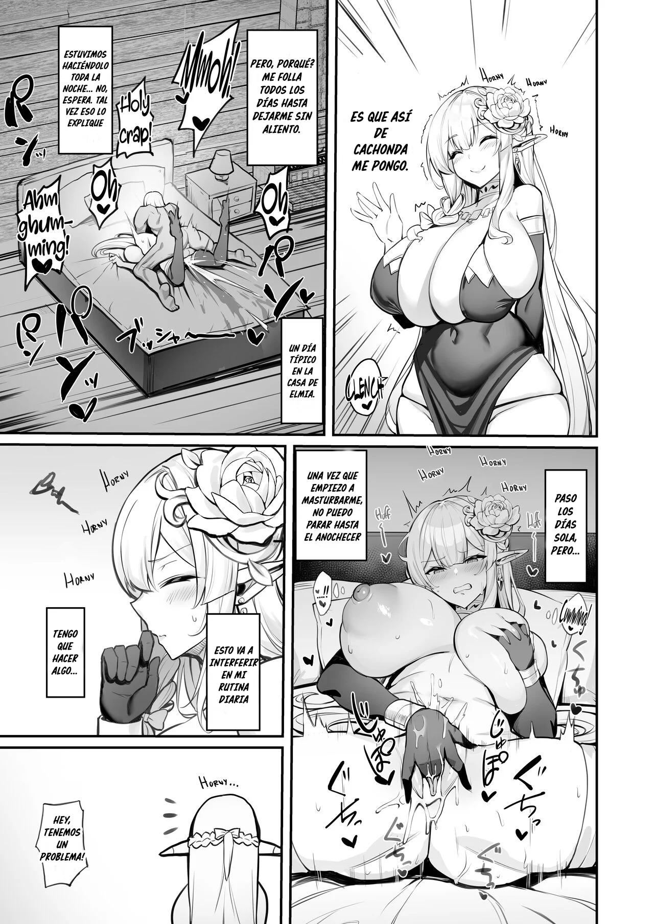 Hitozuma Elf Wa Yokkyuu Fuman I The Elf Wife is Pent Up