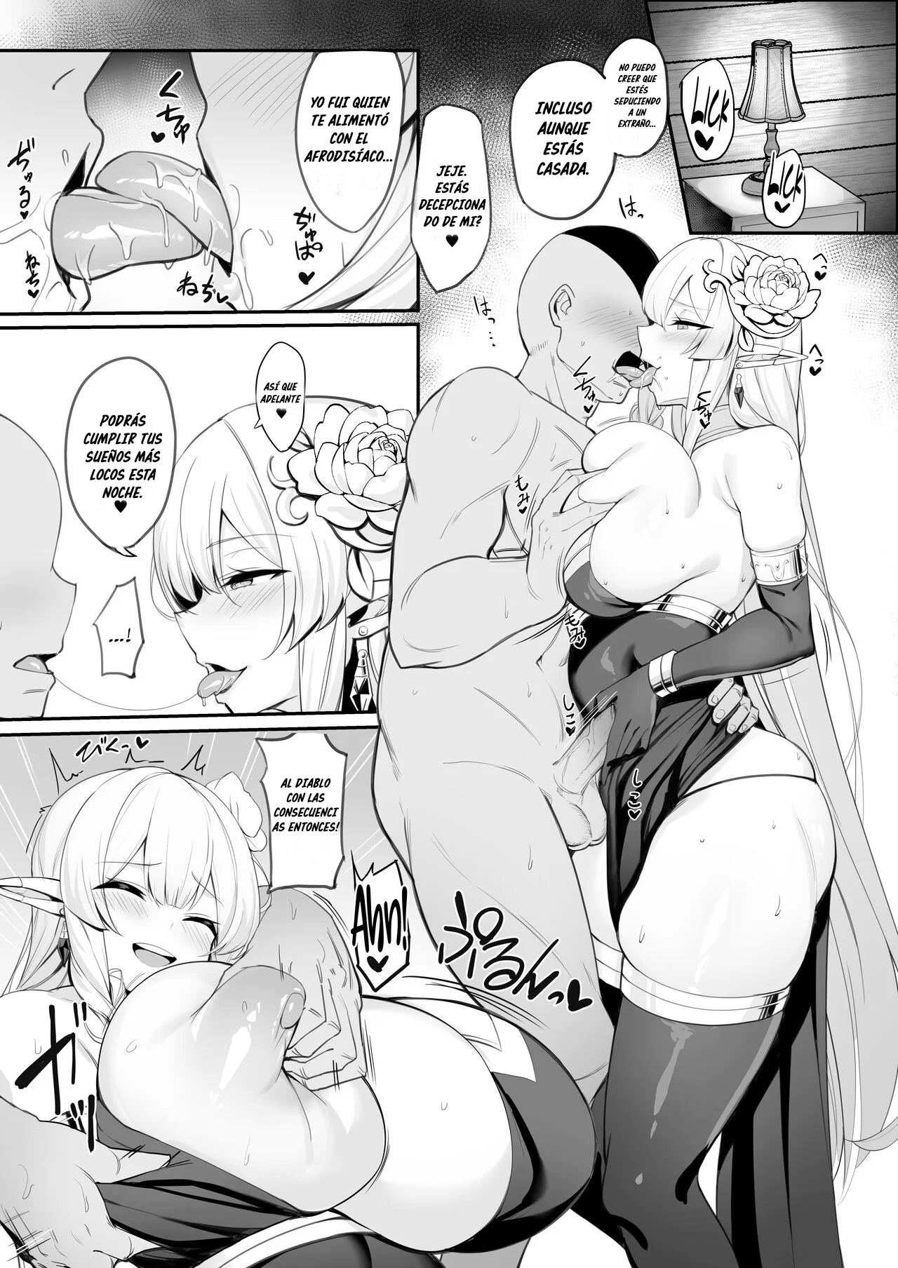 Hitozuma Elf Wa Yokkyuu Fuman I The Elf Wife is Pent Up