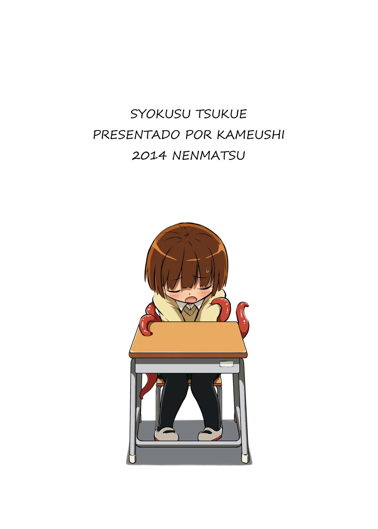  Syokusyu Tsukue Escritorio de Tentaculos 