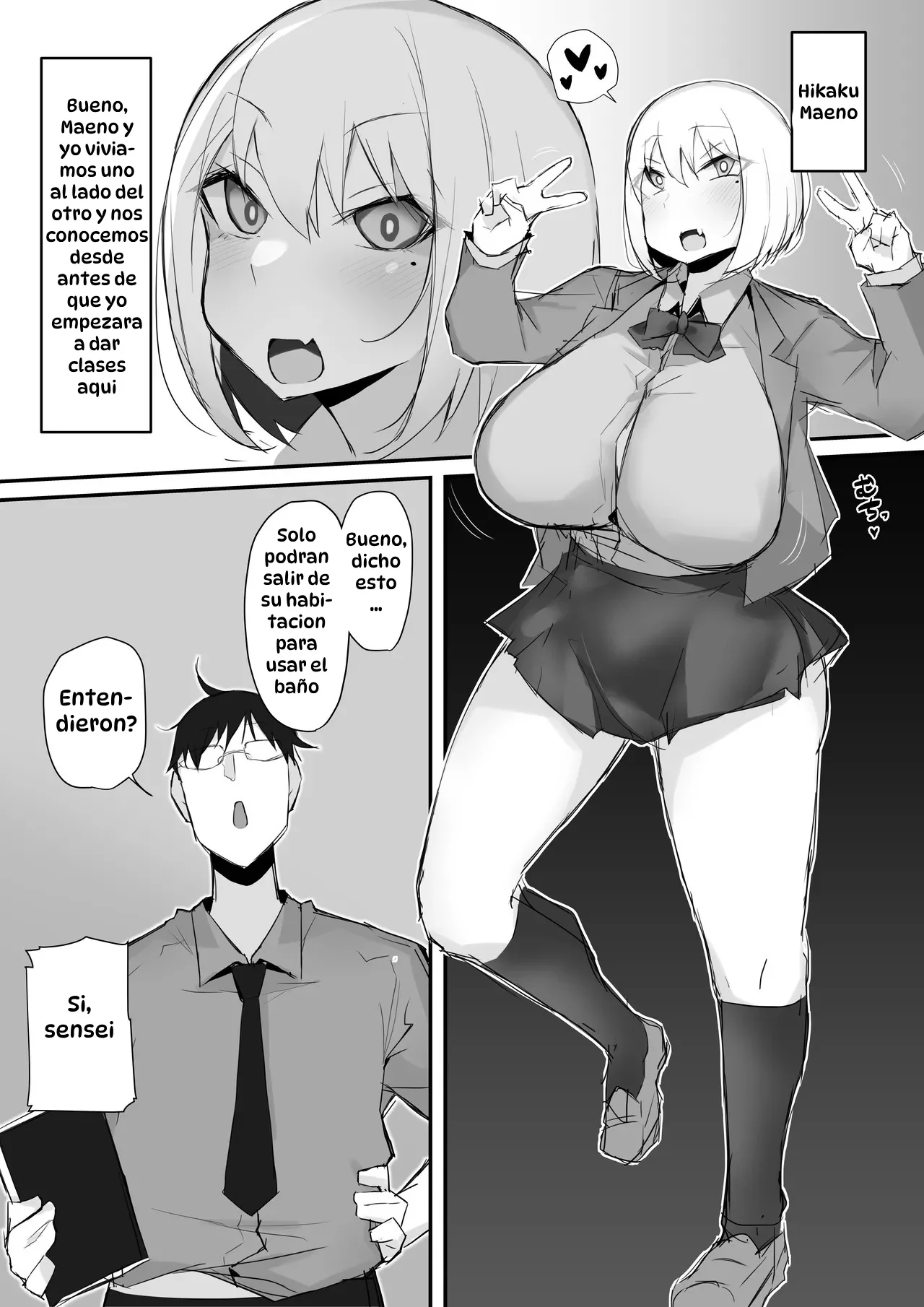 Gal JK wa Megane Sensei o Netoritai