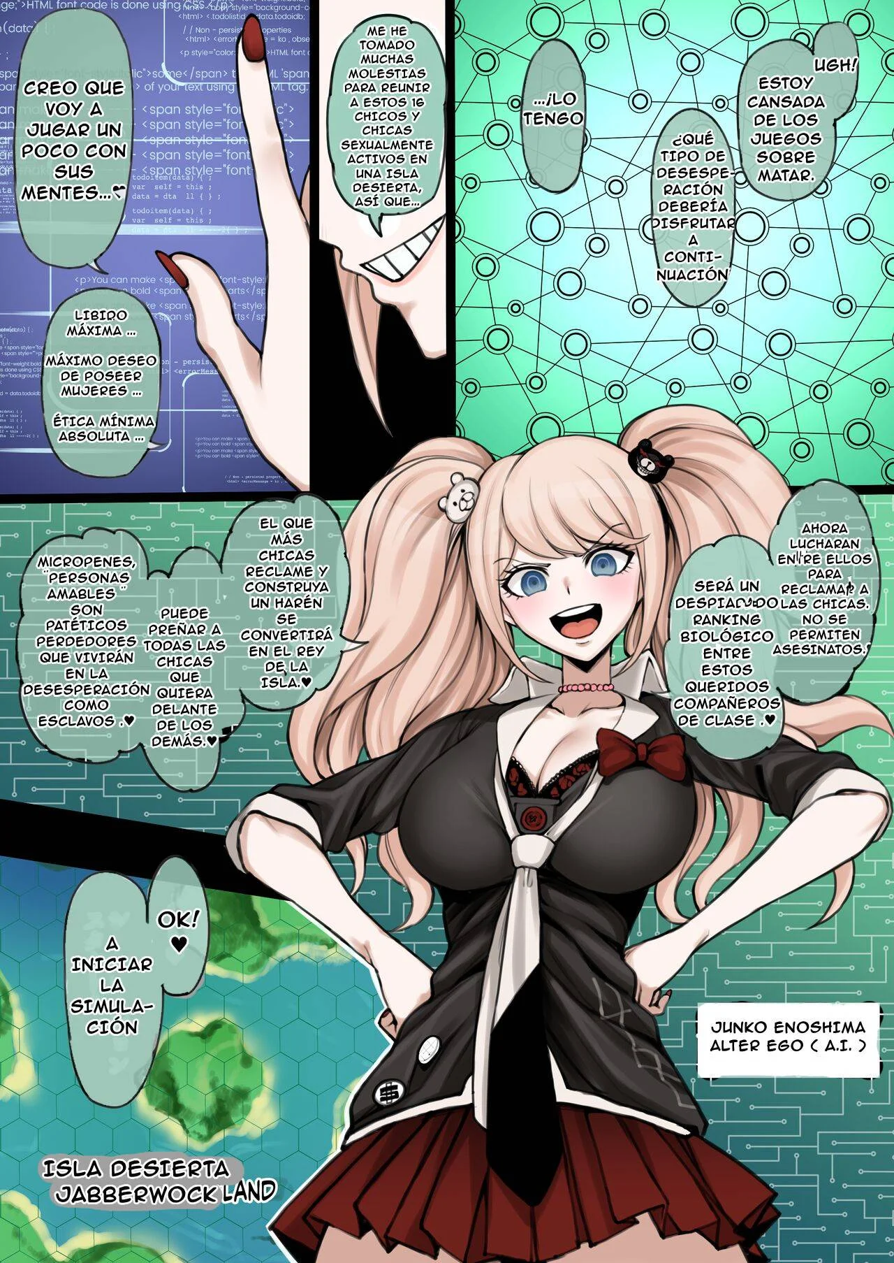 Danganronpa isla Completo [Terasu MC]