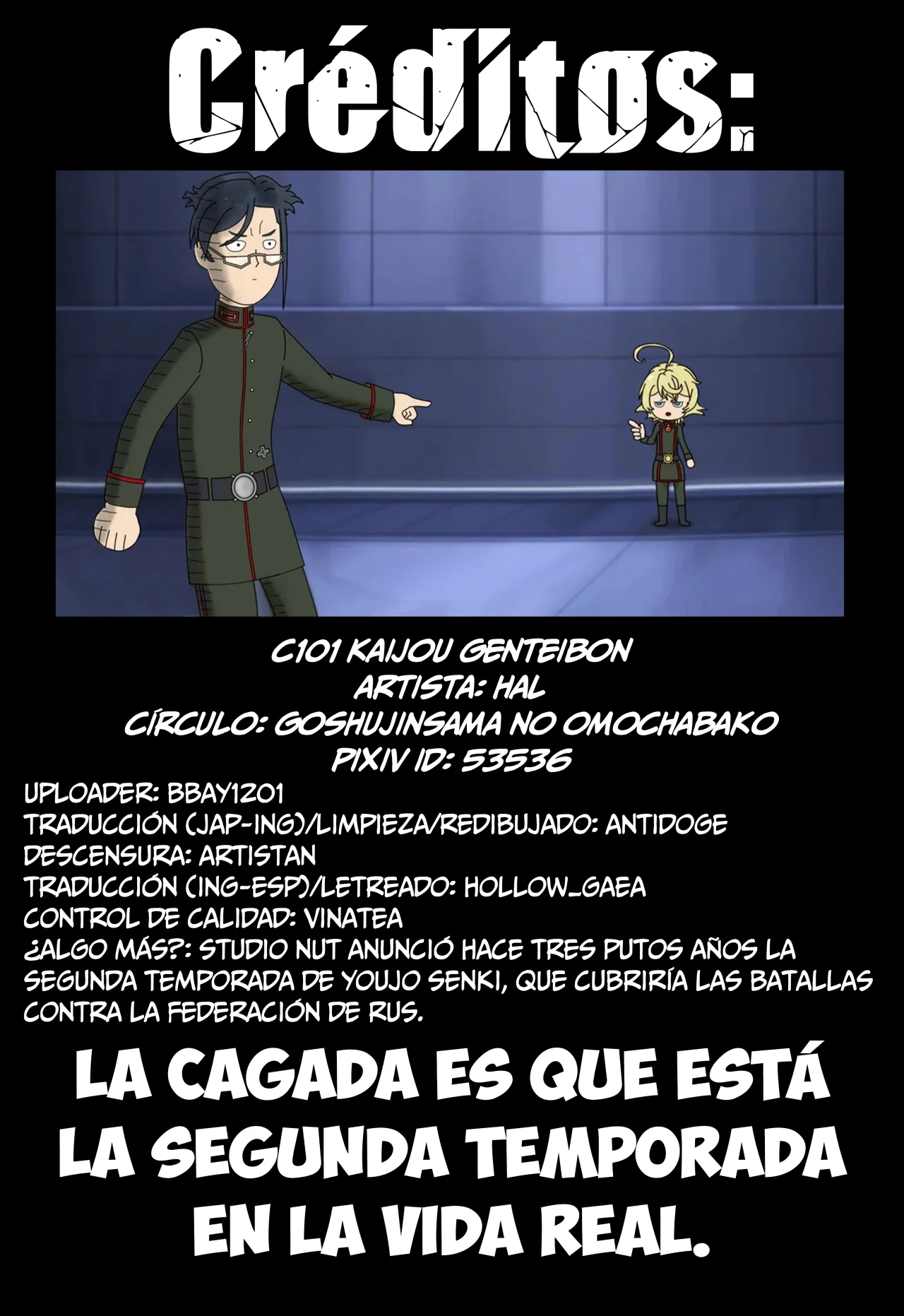 Libro Limitado del C101 Youjo Senki