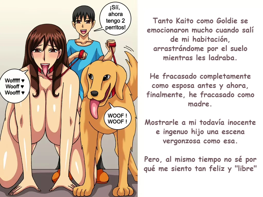 Busty & the beast NTR - Kaori esposa del perro (capitulos 3 y 4)