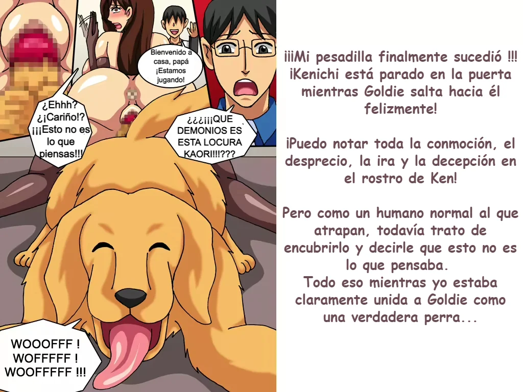 Busty & the beast NTR - Kaori esposa del perro (capitulos 3 y 4)