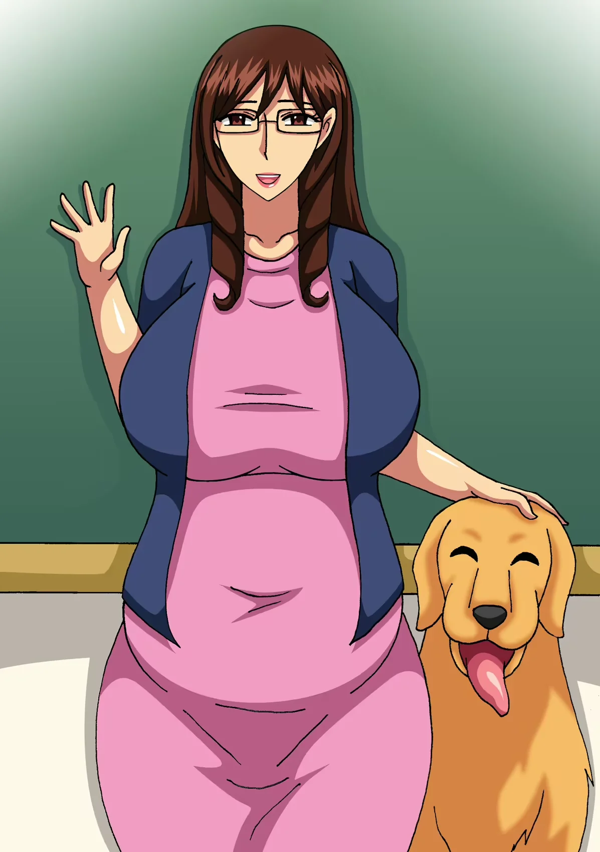 Busty & the beast NTR - Kaori esposa del perro (capitulos 3 y 4)