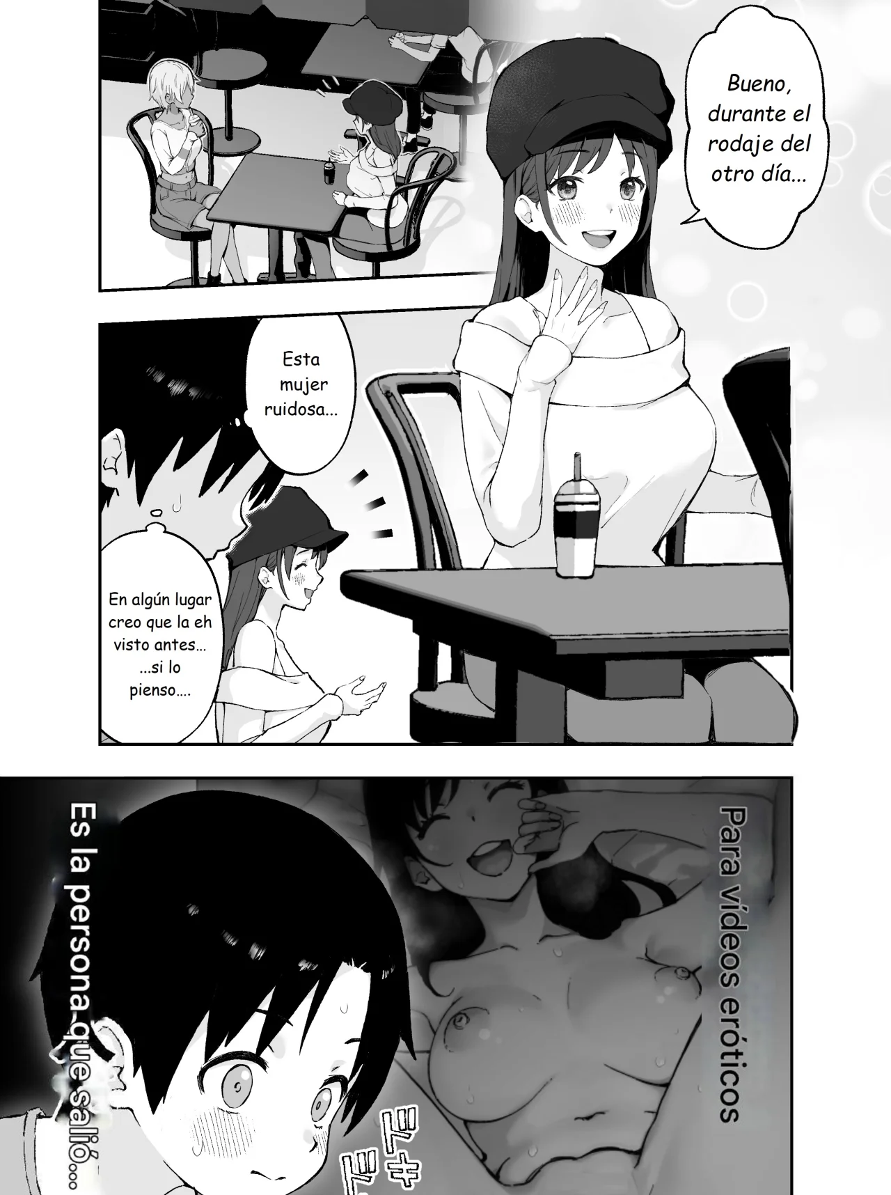 Ah Ecchi na Douga ni Deteta Onee-san da