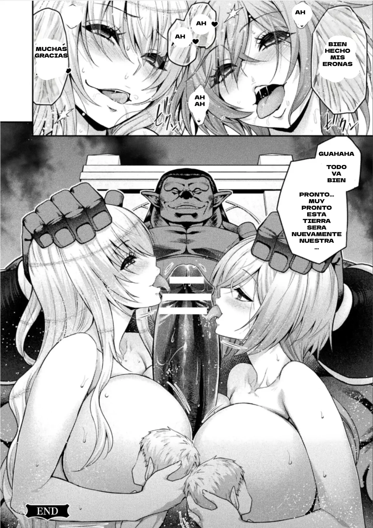 Erona 2 parte 6 Orc no Inmon ni Modaeshi Miko