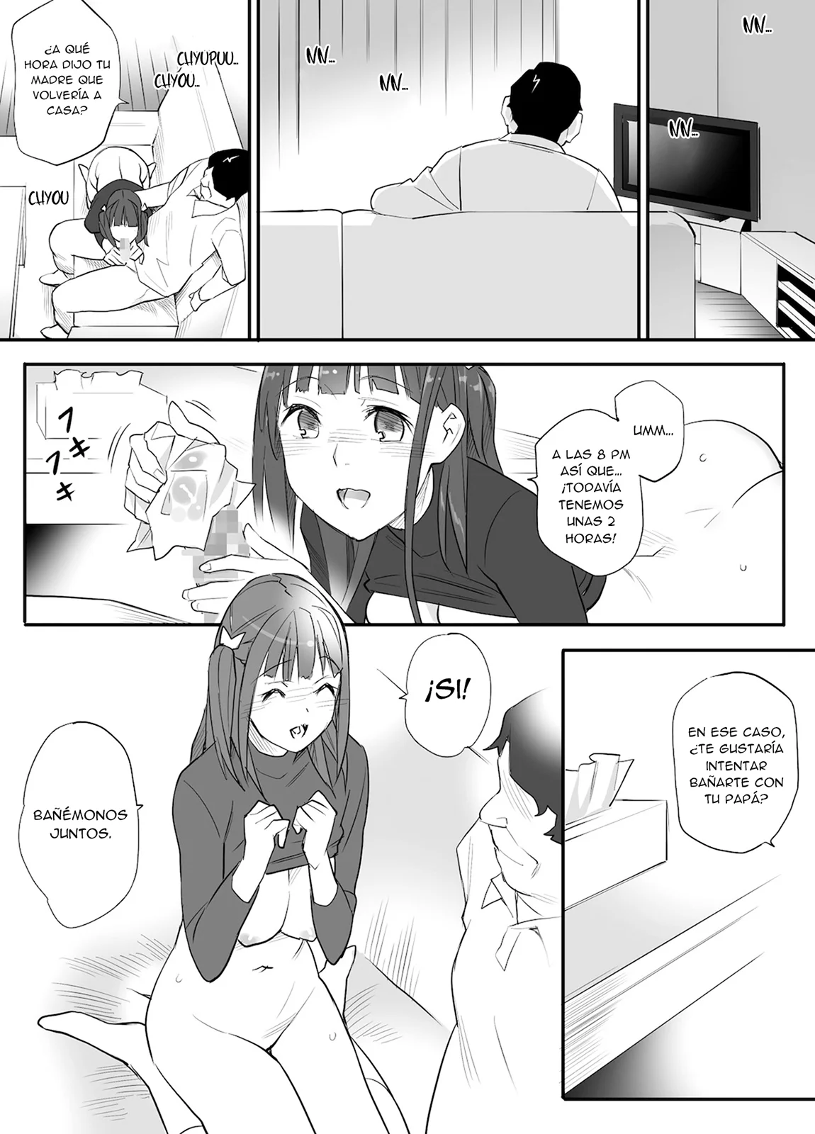 Enkou Aite wa Otou-san parte 2 (My sex partner is my dad parte 2)