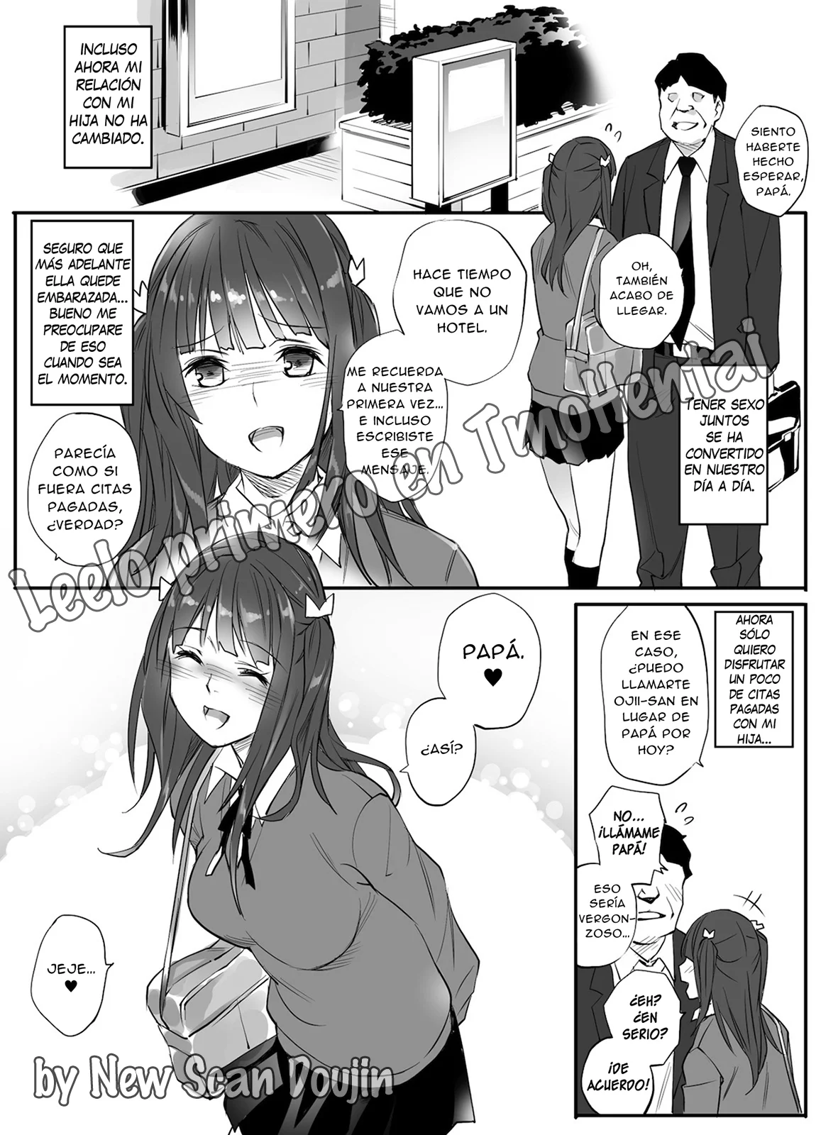 Enkou Aite wa Otou-san parte 2 (My sex partner is my dad parte 2)