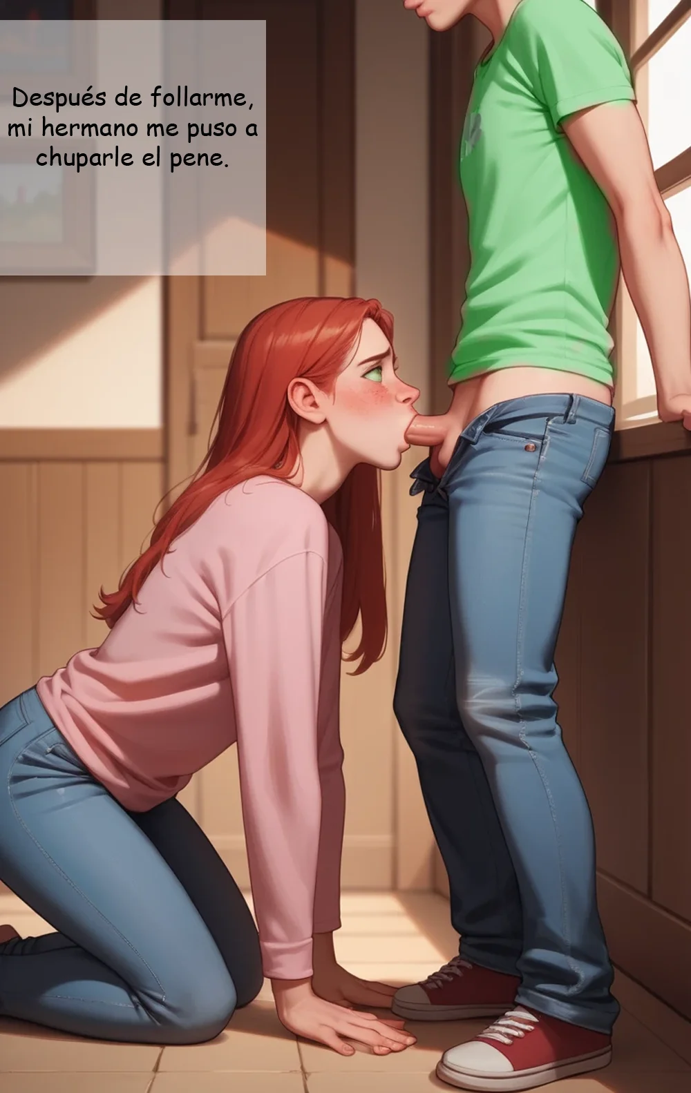 Ginny Weasley es el juguete sexual de sus hermanos