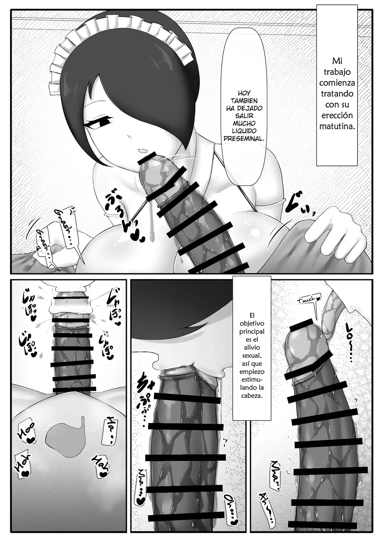 Futa Ojou-sama no Asadachi o Muhyoujou Maid ga Sei Shori Suru Manga